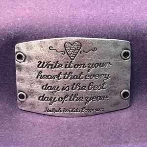 New Lenny & Eva large sentiment, Emerson